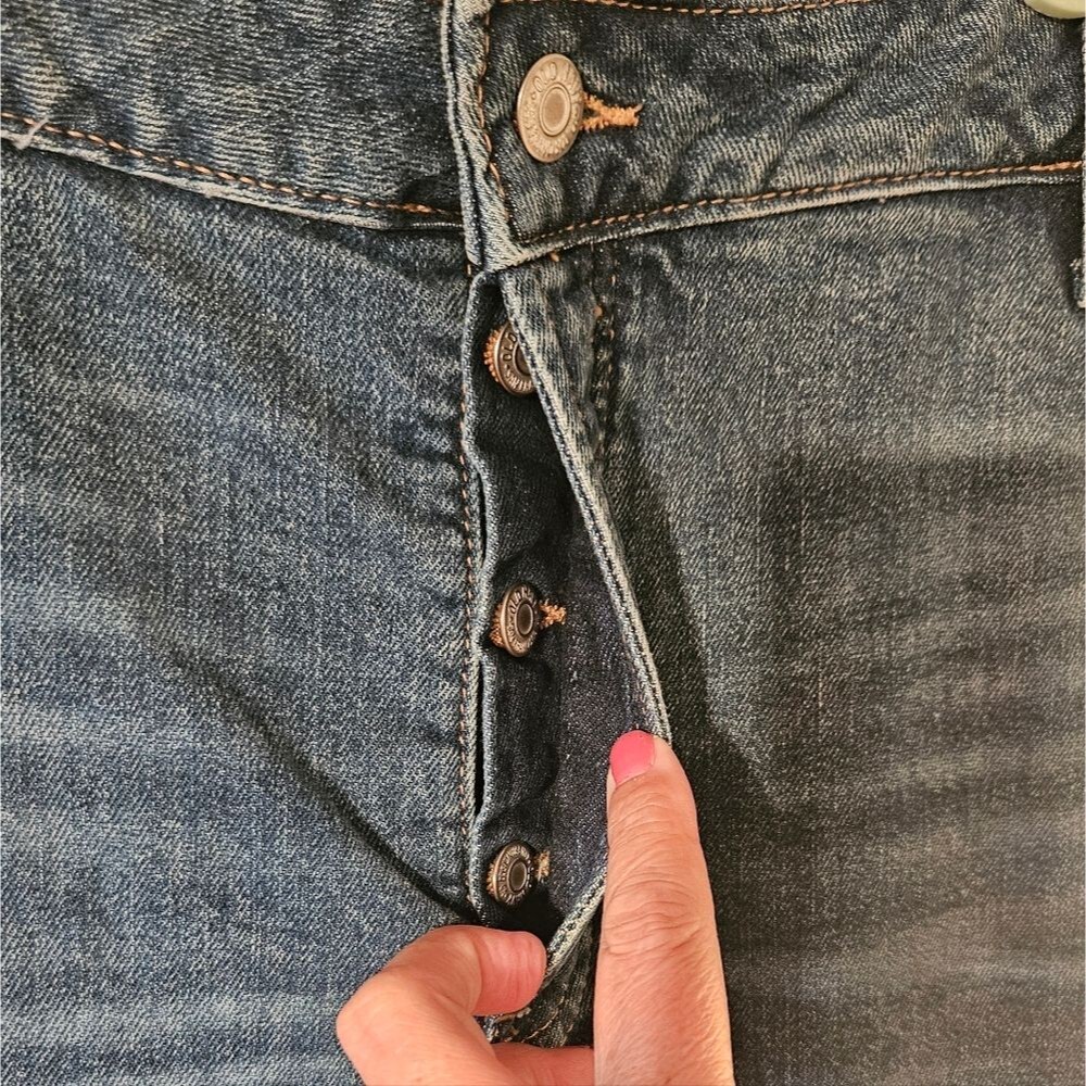 Old Navy High Rise Curvy O.G Straight Jeans Plus Size 22W - Picture 2 of 10